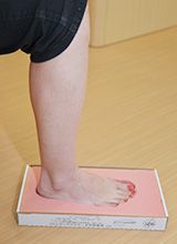 足型を採型します