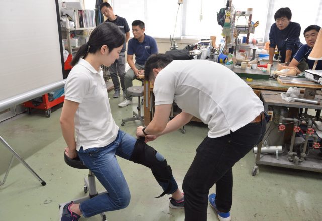 既製品装具について社内勉強会をしました